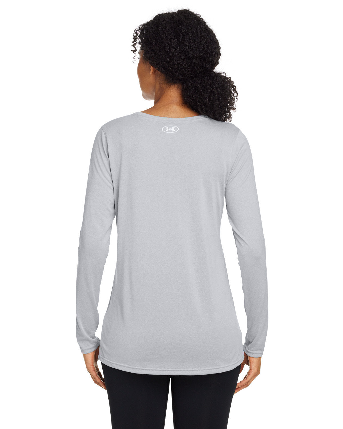 Under Armour Ladies' Team Tech Long-Sleeve T-Shirt - Back