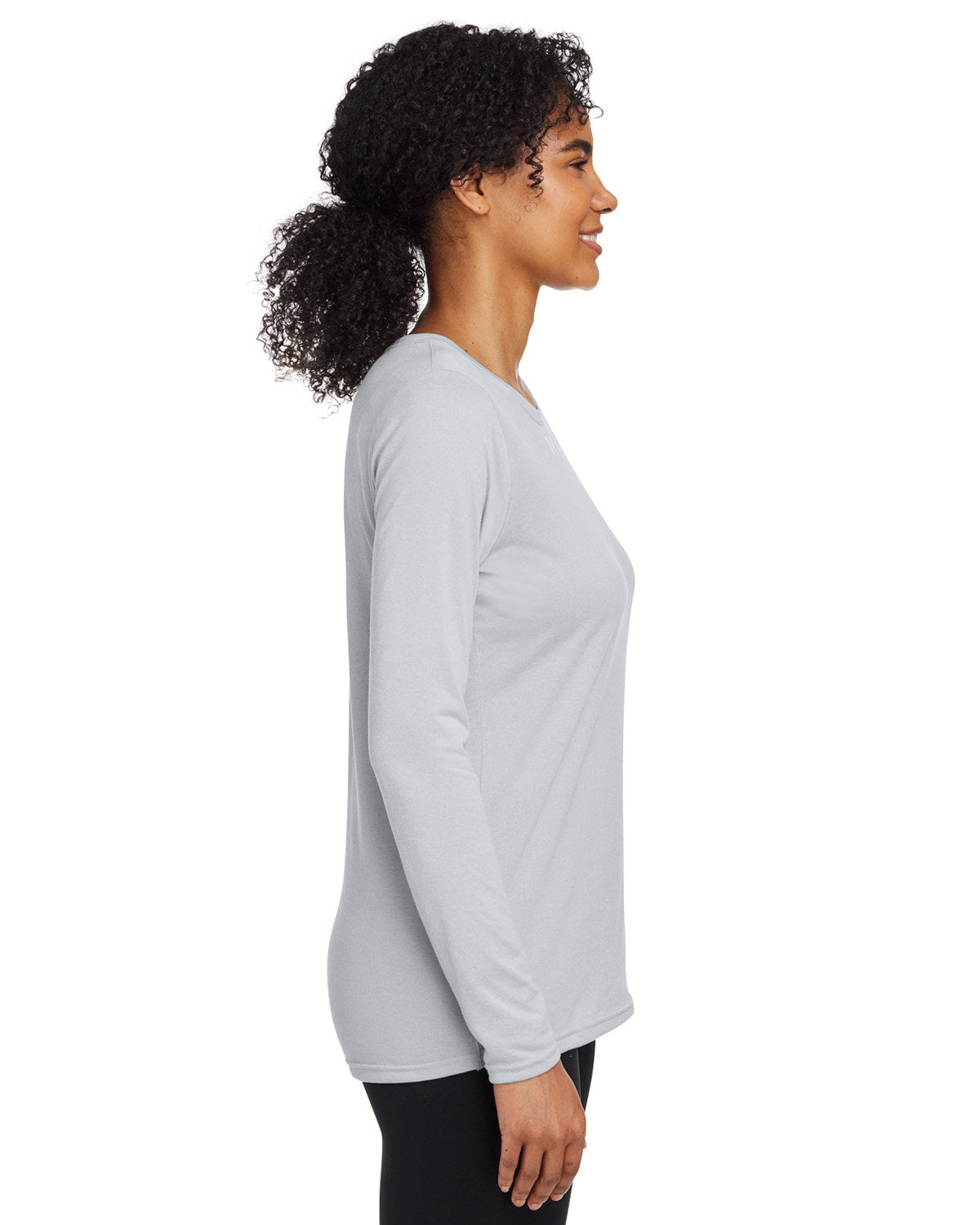 Under Armour Ladies' Team Tech Long-Sleeve T-Shirt - Side