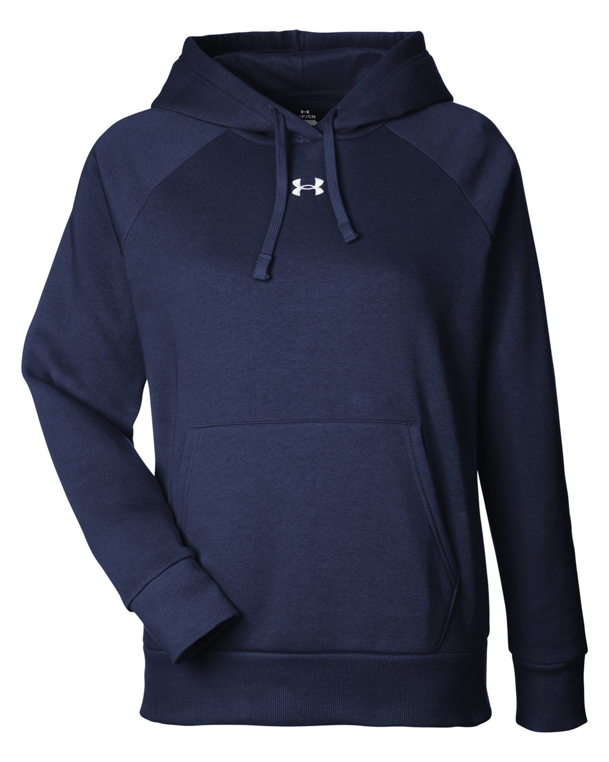 Under Armour Ladies' Rival Fleece Hooded Sweatshirt - Mid Nvy
