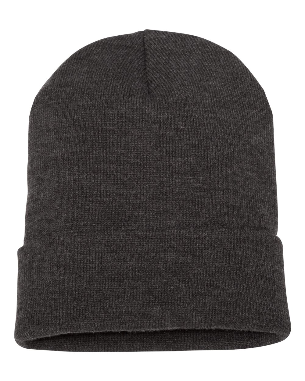 YP Classics Adult Cuffed Knit Beanie - Dark Grey