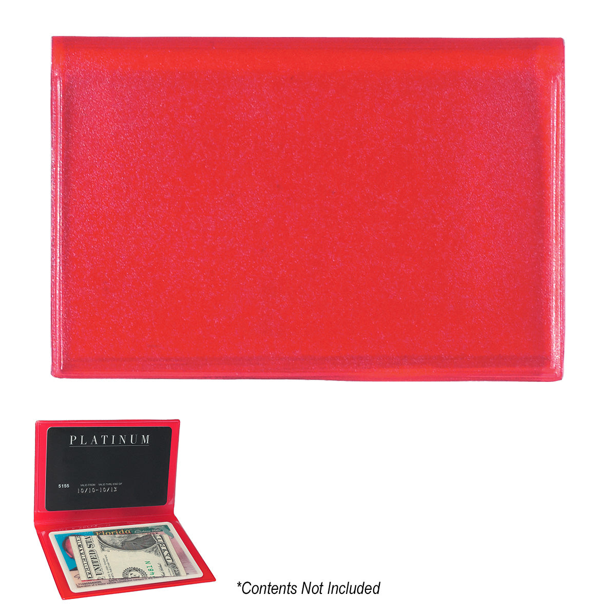 ID/Card Holder - Frost Red
