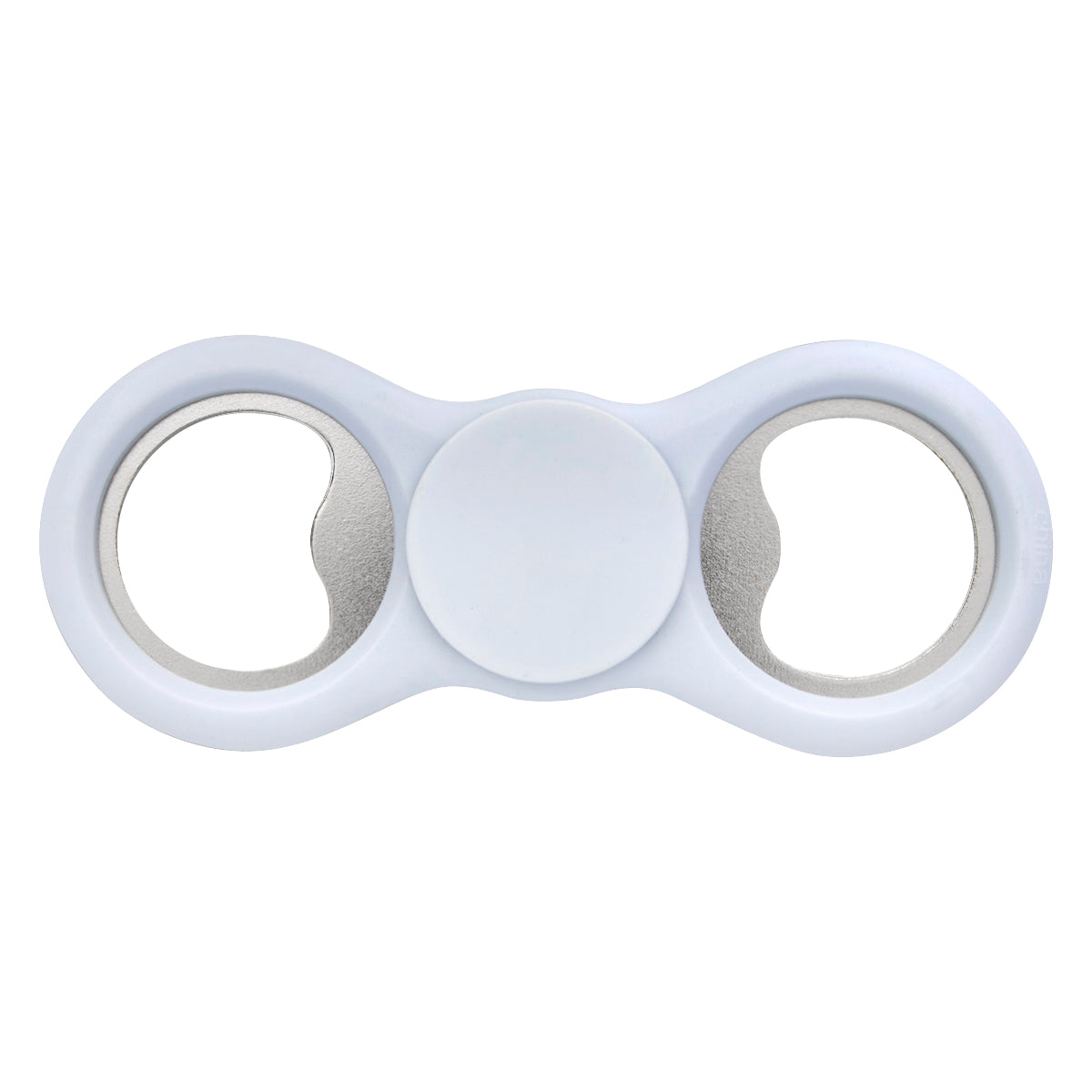 Fun Spinner Bottle Opener - White
