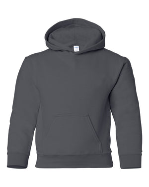Gildan Youth Heavy Blend™ Hooded Sweatshirt - Charcoal