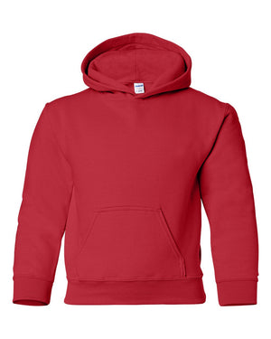 Gildan Youth Heavy Blend™ Hooded Sweatshirt - Red