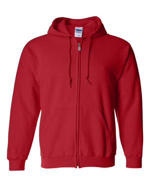 Gildan Heavy Blend™ 13.3 oz. Full-Zip Hood - Red