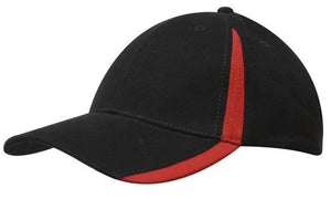 6 Panel BHC Cap with Inserts On Peak & Crown - Custom Embroidered -