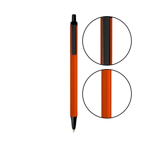 Orange BIC® Clic Stic® Pen - Orange With Black