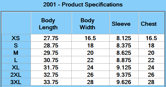 American Apparel Unisex Fine Jersey Short-Sleeve T-Shirt - Specs