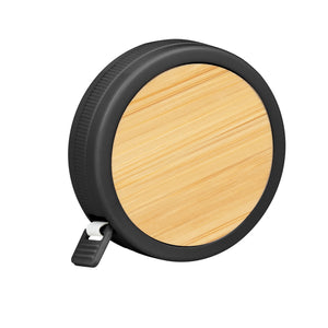 Bamboo Tape Measure - Black/Bamboo
