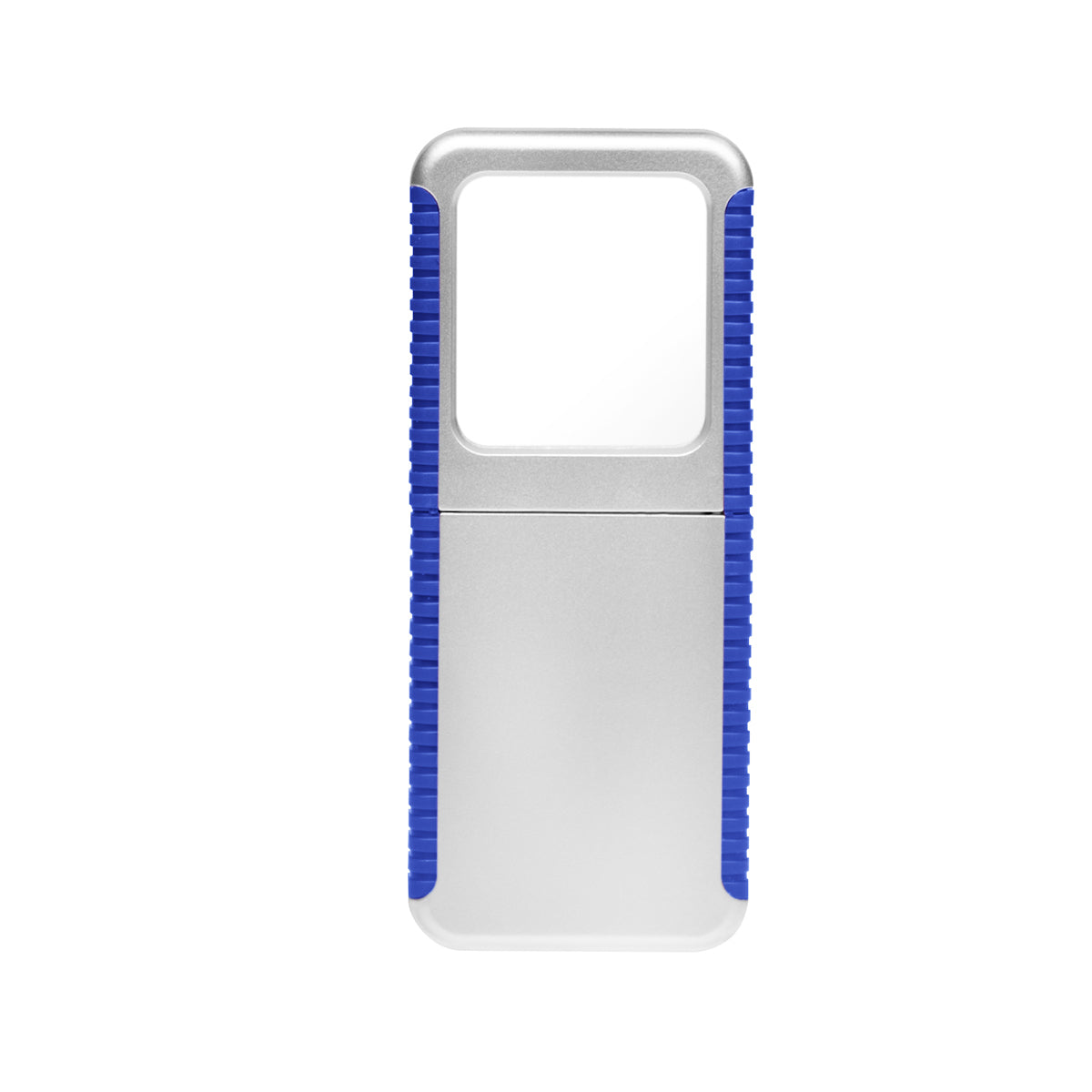 Magnifier And Light - Silver With Blue