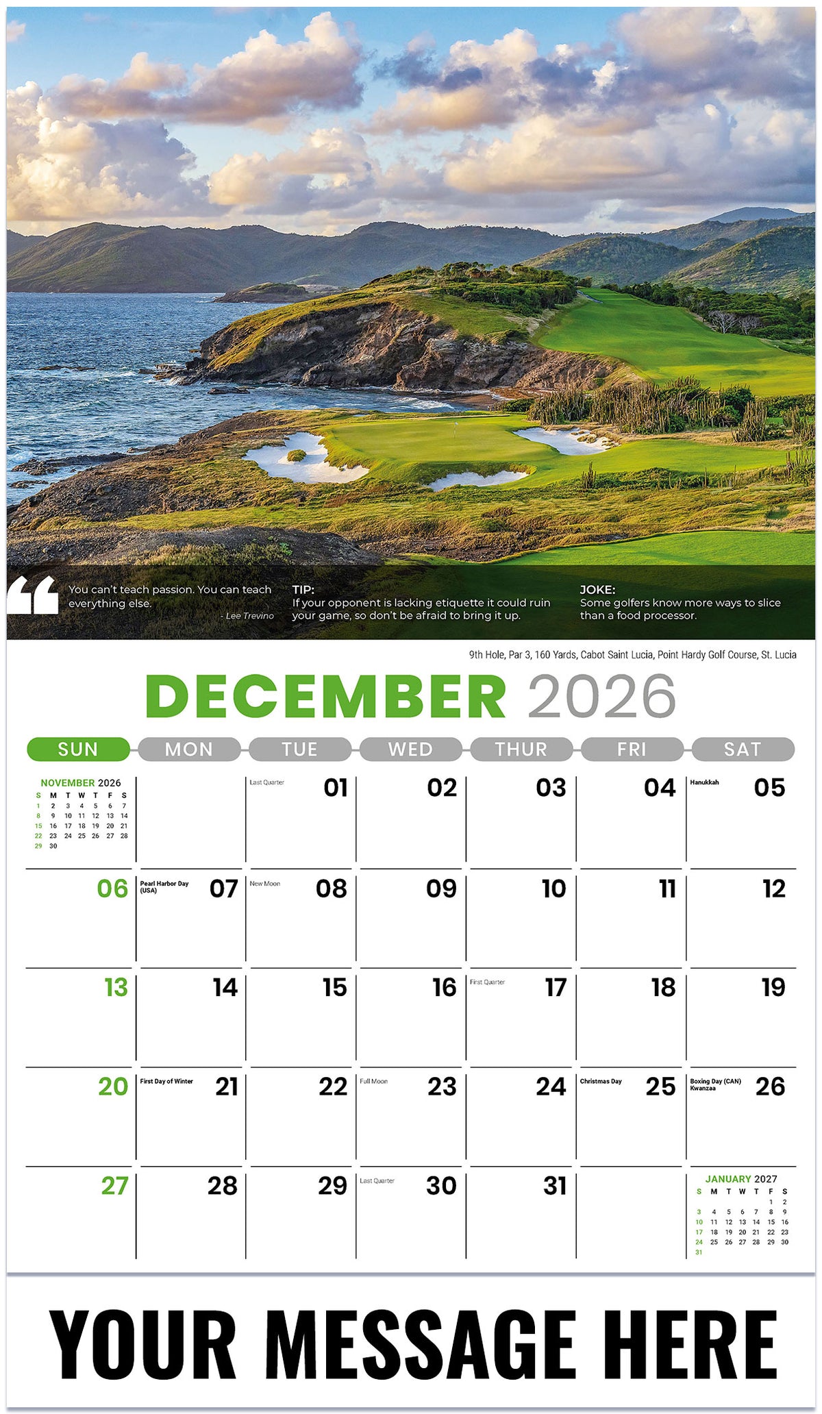 Golf-Tips 2026 December