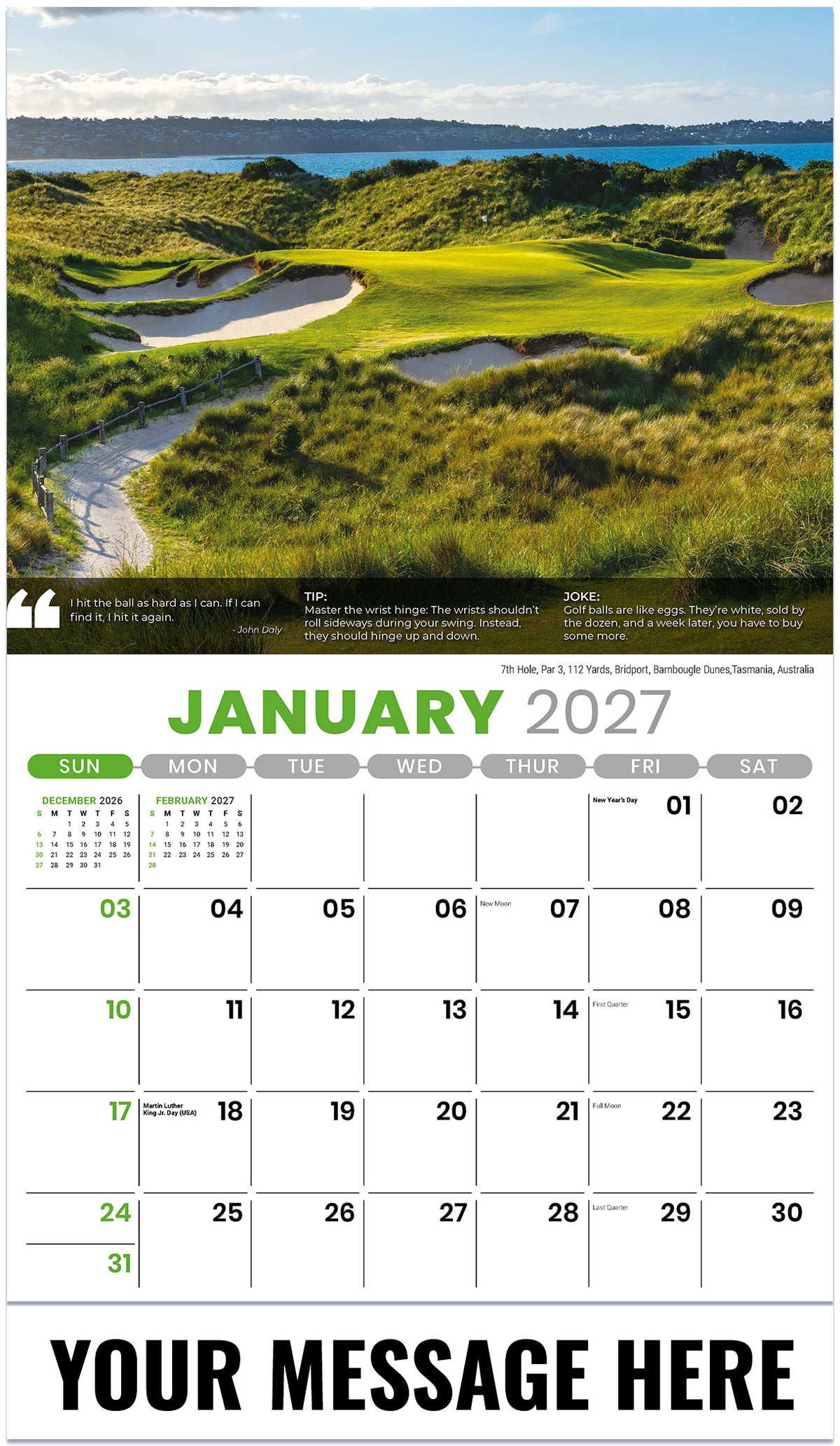 Golf-Tips 2027 January
