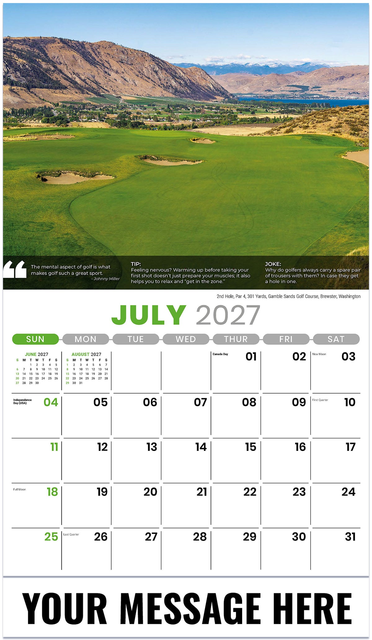 Golf-Tips 2027 July