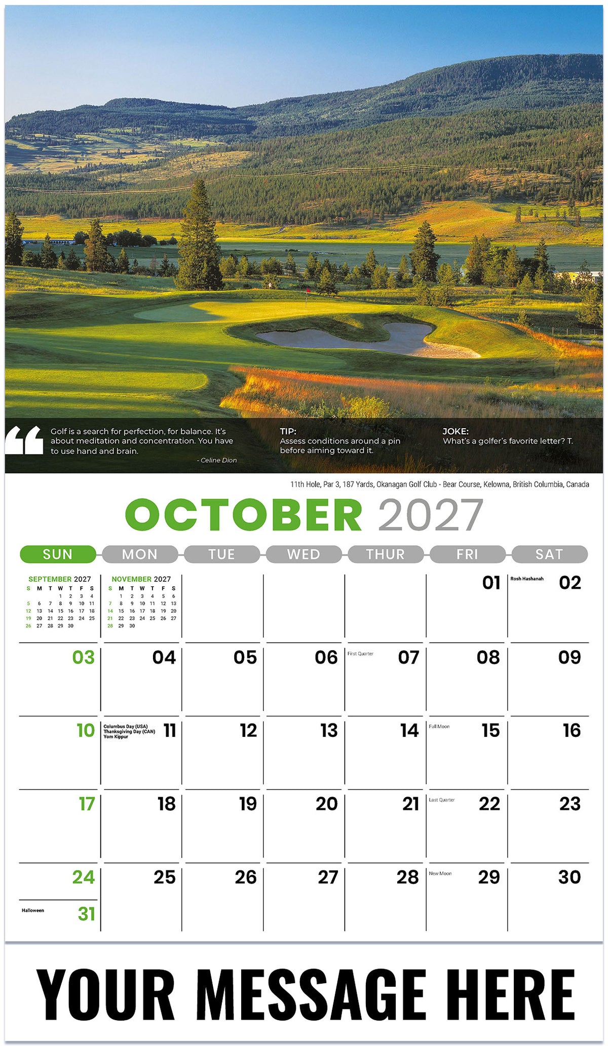 Golf-Tips 2027 October