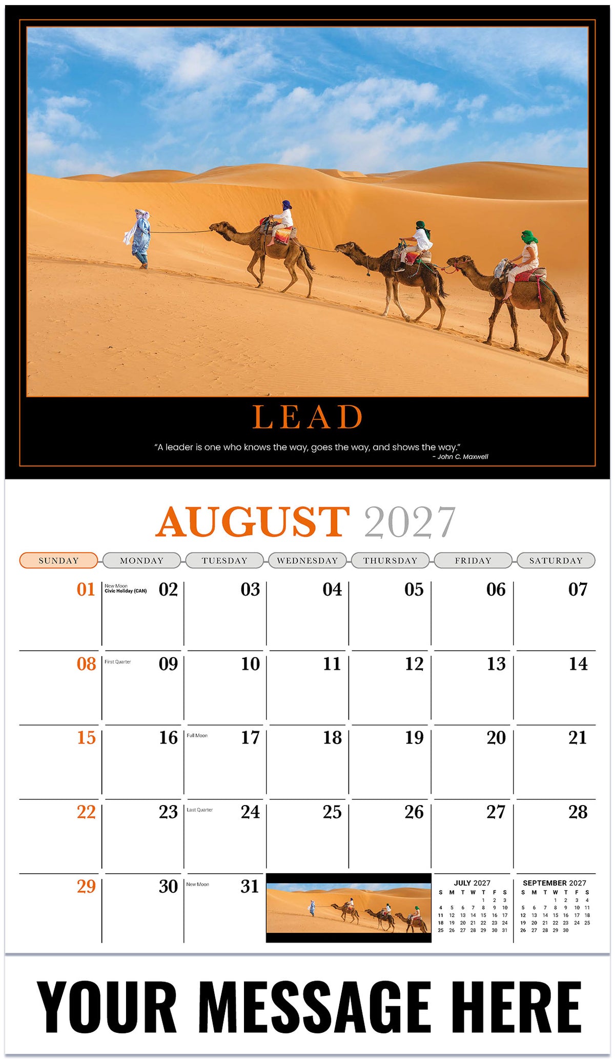 Motivation 2027 August