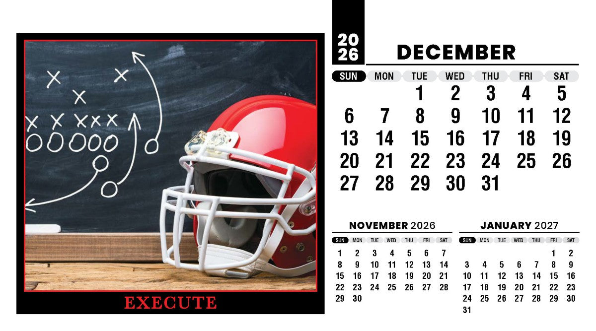 Motivation 2027 Promotional Desk Calendar