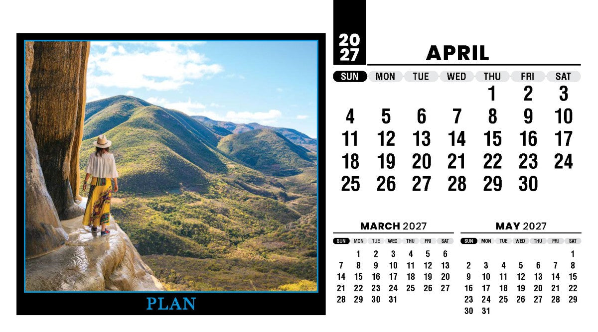 Motivation 2027 Promotional Desk Calendar