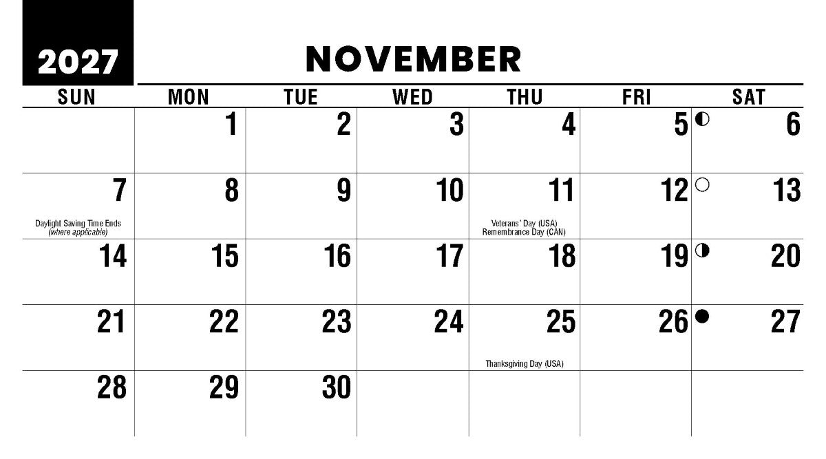 Motivation 2027 Promotional Desk Calendar