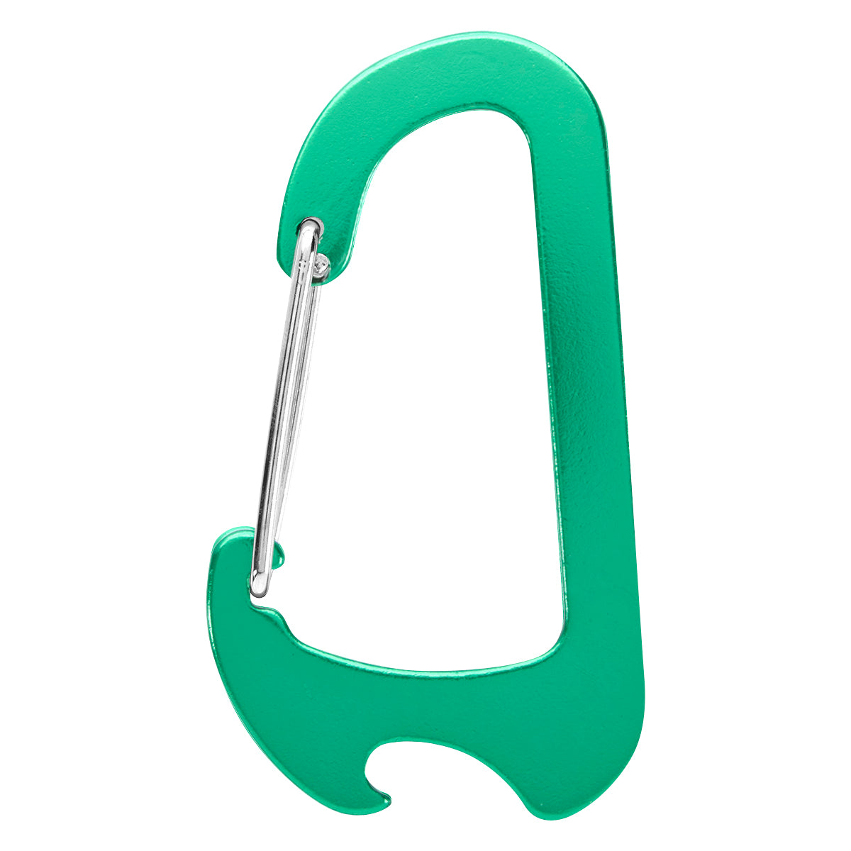 Chaz Carabiner Bottle Opener - Green