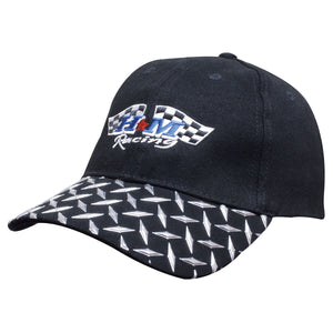 6 Panel Hbc Cap with Checker Plate Peak