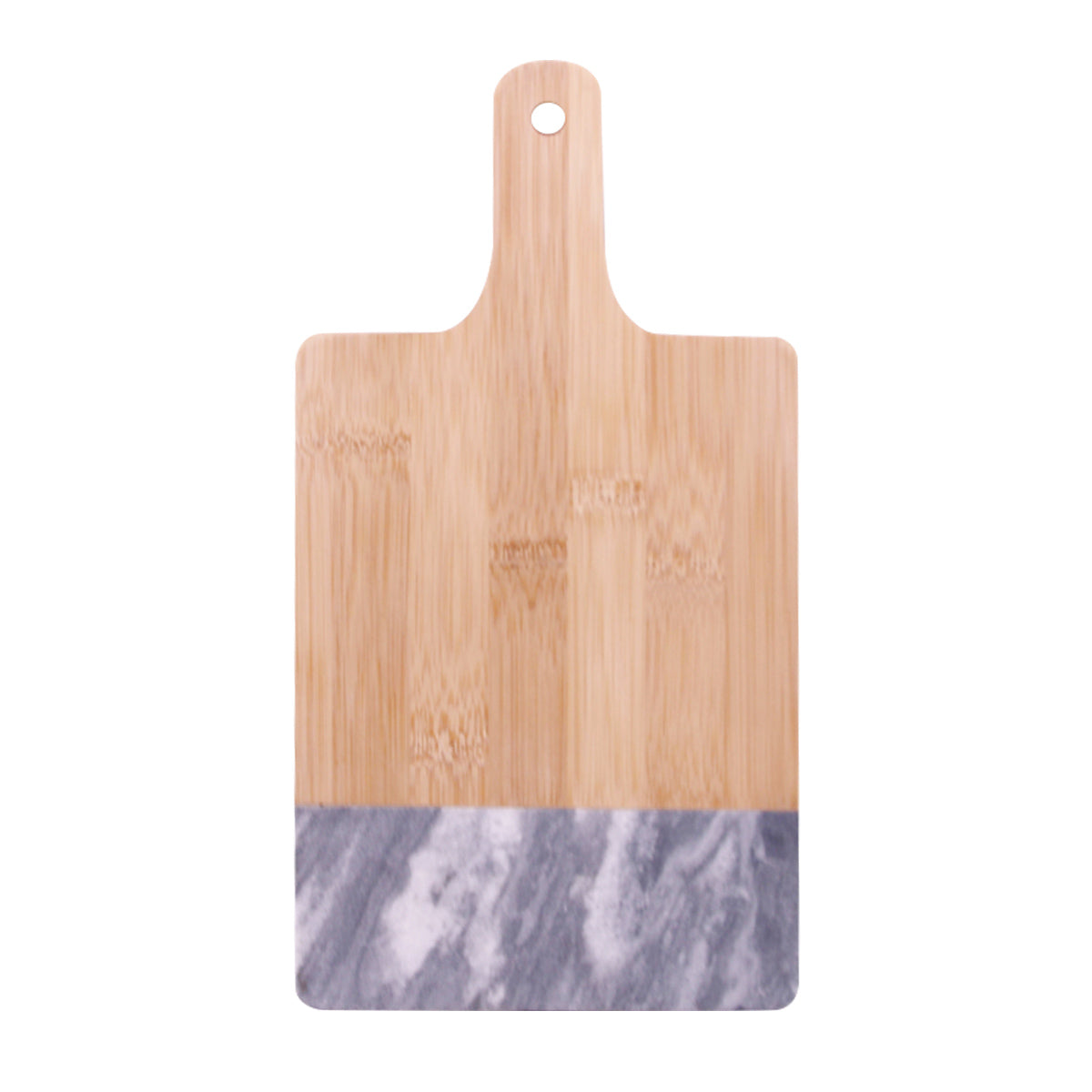 Black Marble & Bamboo Cutting Board