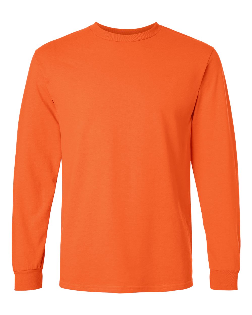 Gildan Adult Ultra Cotton® Long-Sleeve T-Shirt - Orange