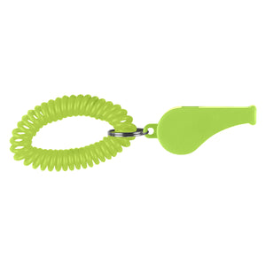 Whistle With Coil - Lime