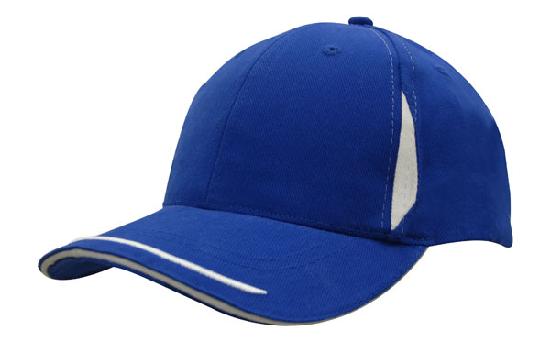 6 Panel BHC Cap Crown Insert & Sandwich - Custom Embroidered -