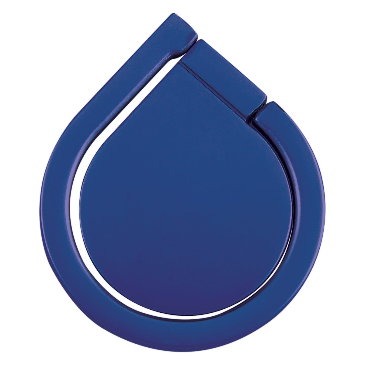 Aluminum Cell Phone Ring and Stand - Matte Blue