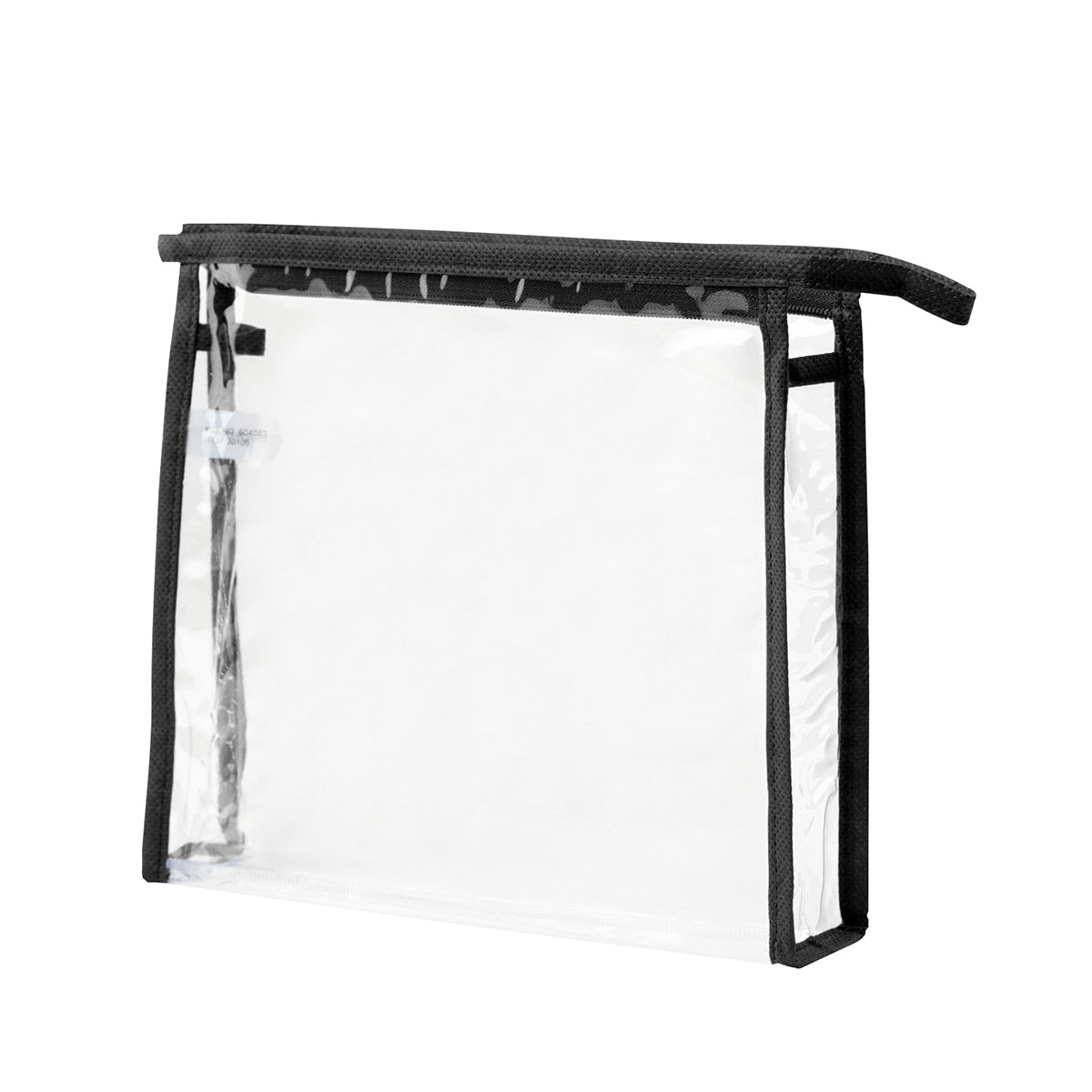Clarity Toiletry Bag - Black With Clear