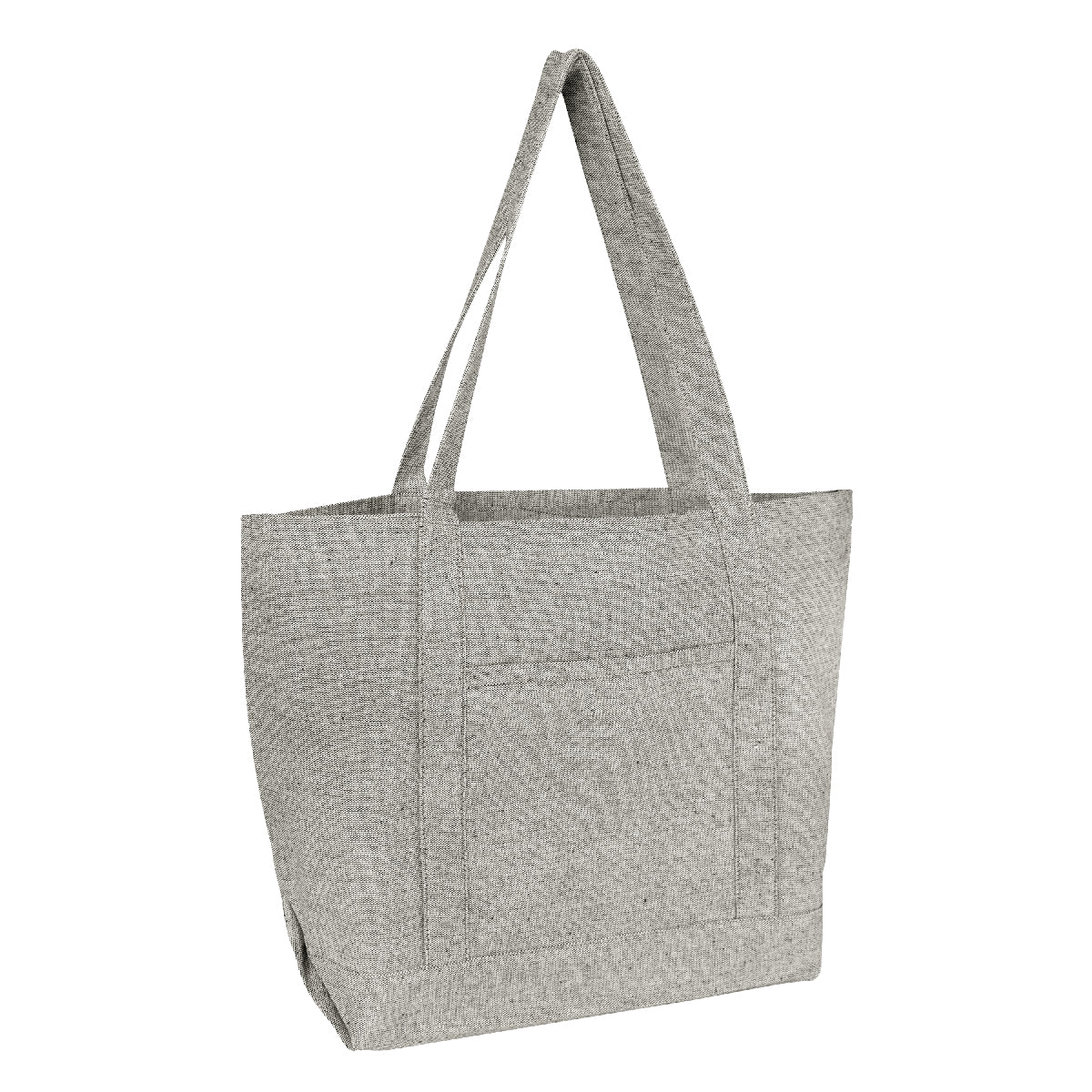 Ripley Recycled Cotton Starboard Tote - Heather Gray