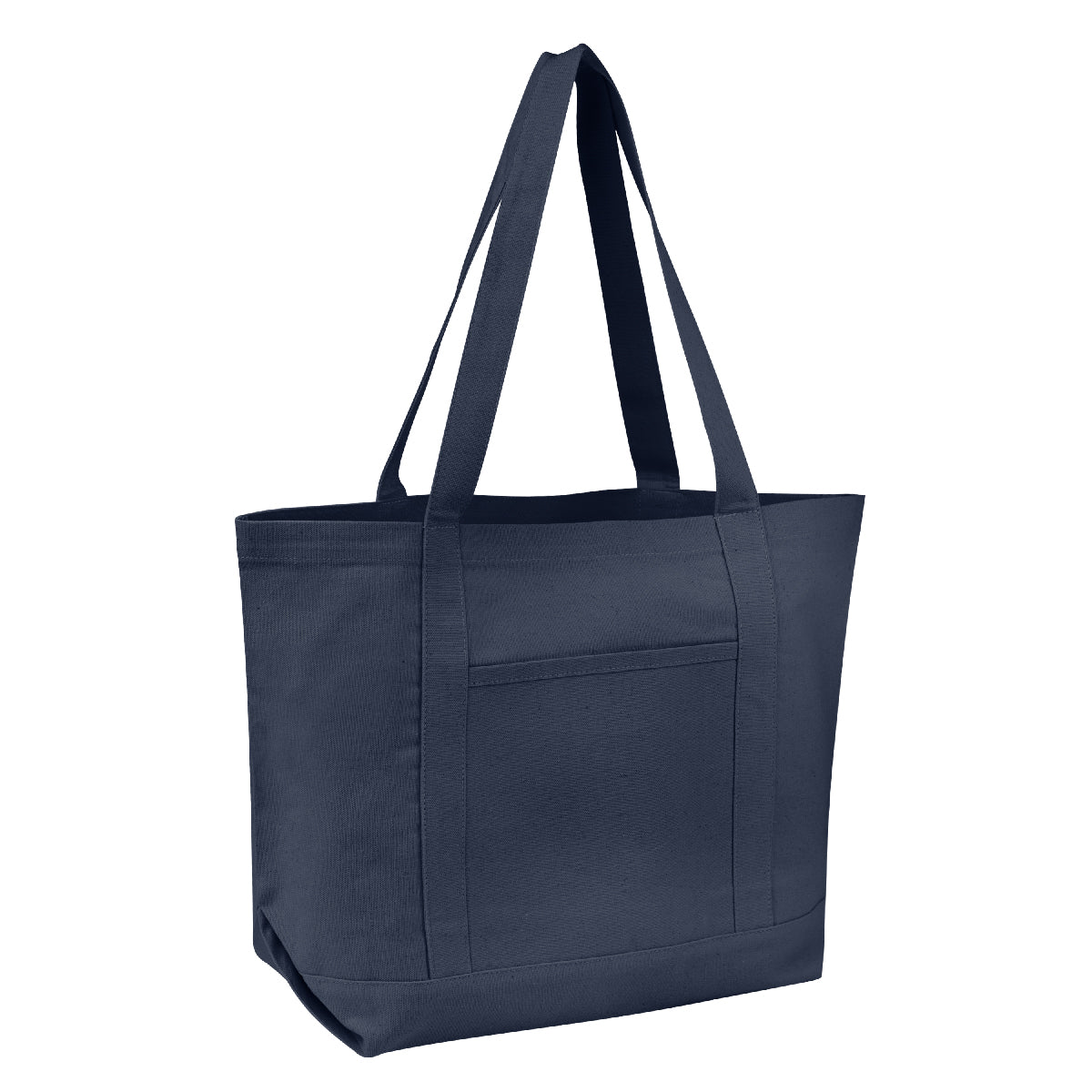 Ripley Recycled Cotton Starboard Tote - Navy Blue