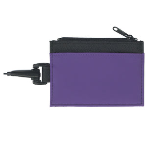 ID Holder - Black With Purple