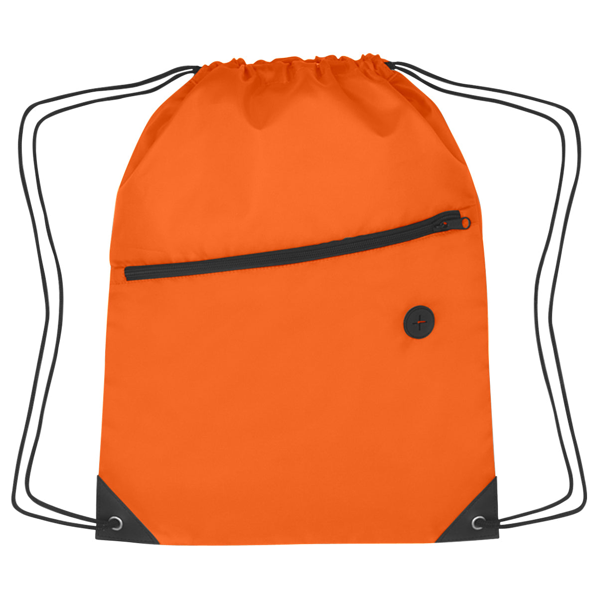 Sports Pack with Zipper - Orange
