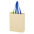 Natural Cotton Canvas Grocery Tote Bag