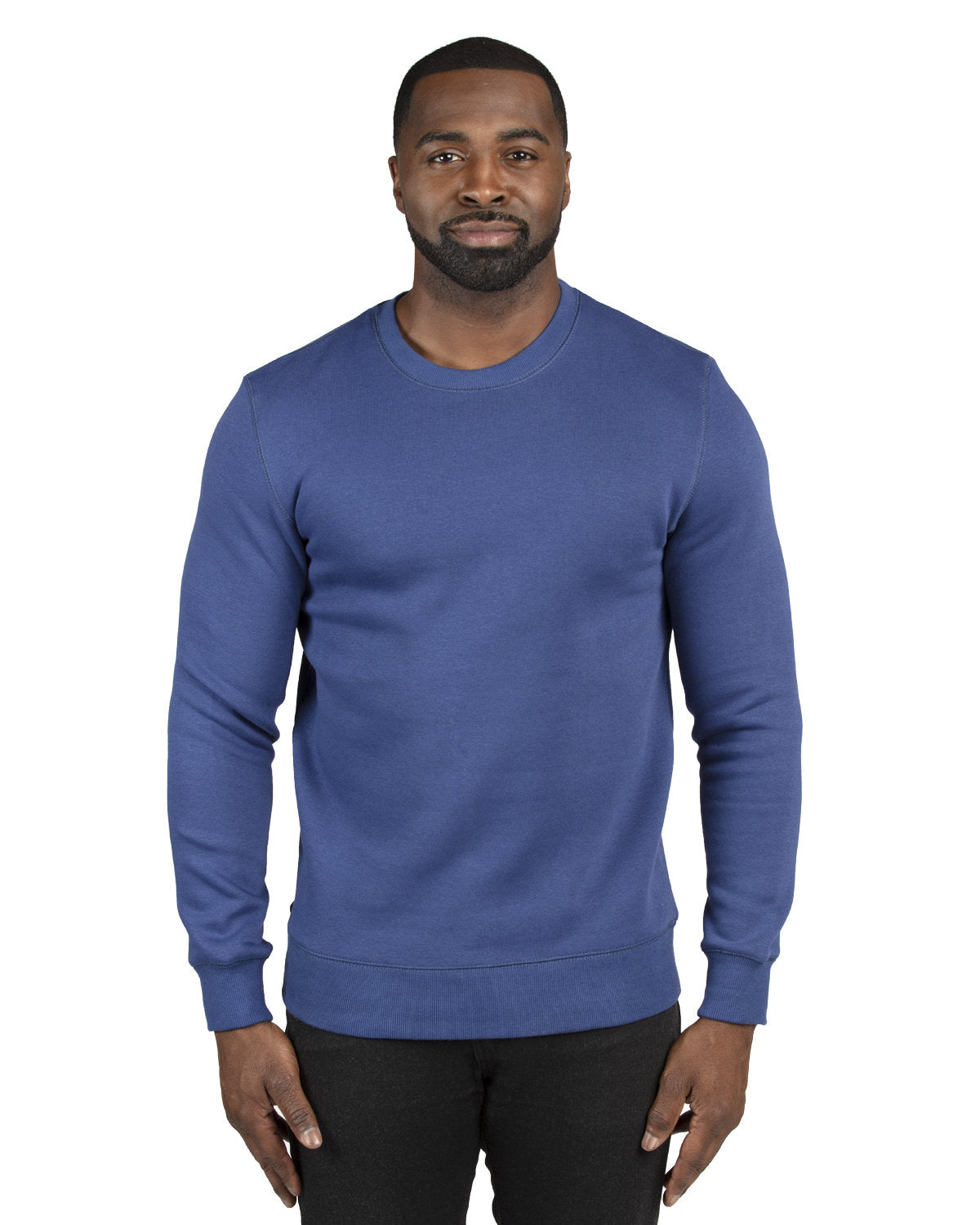 Threadfast Unisex Ultimate Crewneck Sweatshirt - Navy