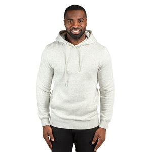Threadfast Unisex Ultimate Fleece Pullover Hooded Sweatshirt - Oatmeal Heather