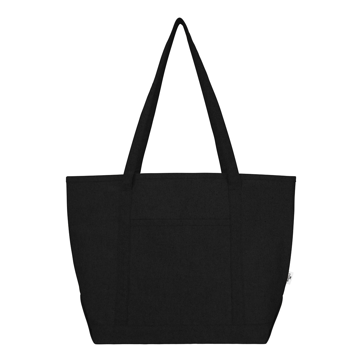 Cailee Recycled Cotton Starboard Tote Bag - Black
