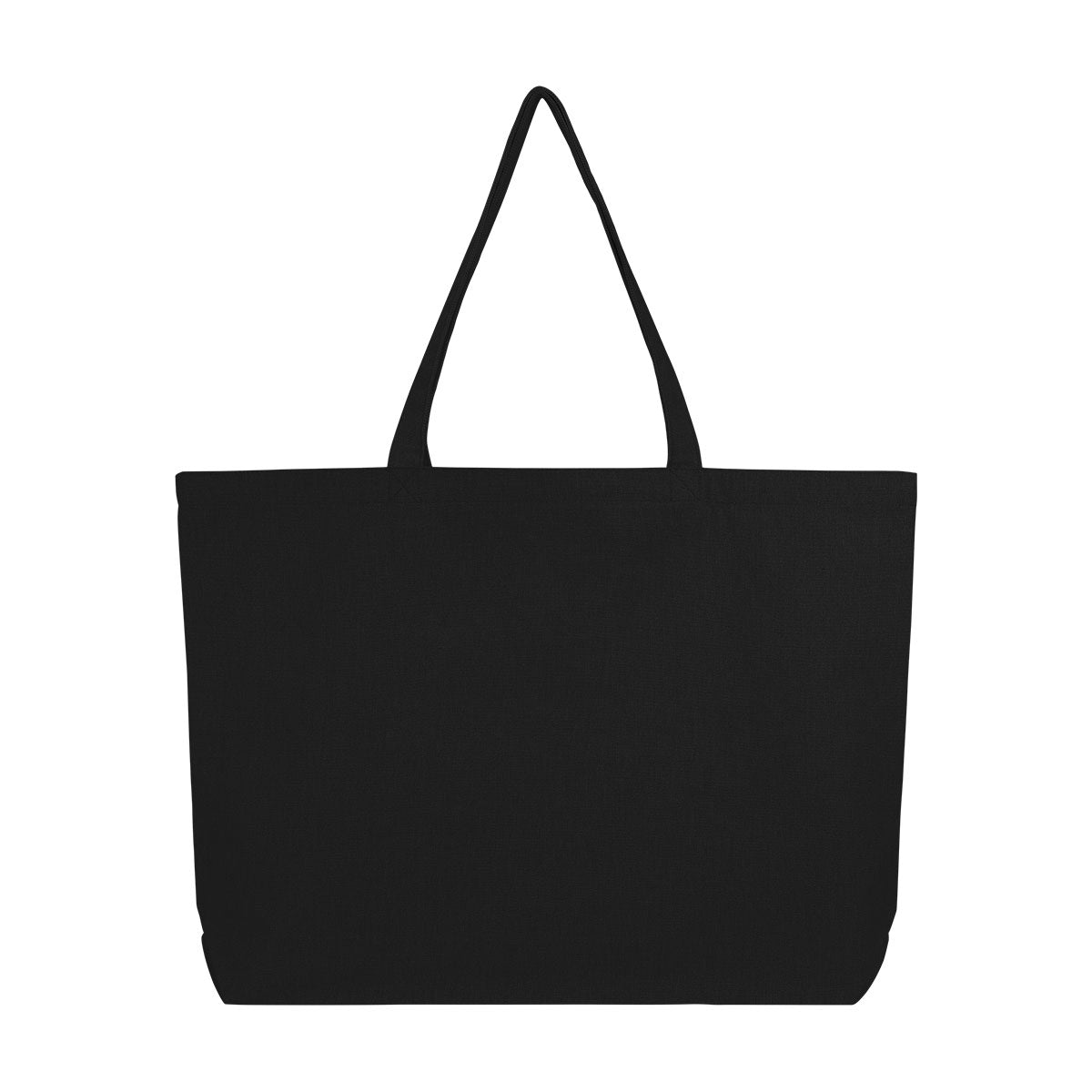 Aware™ 9 Oz. Recycled Cotton Shopper Tote Bag - Black