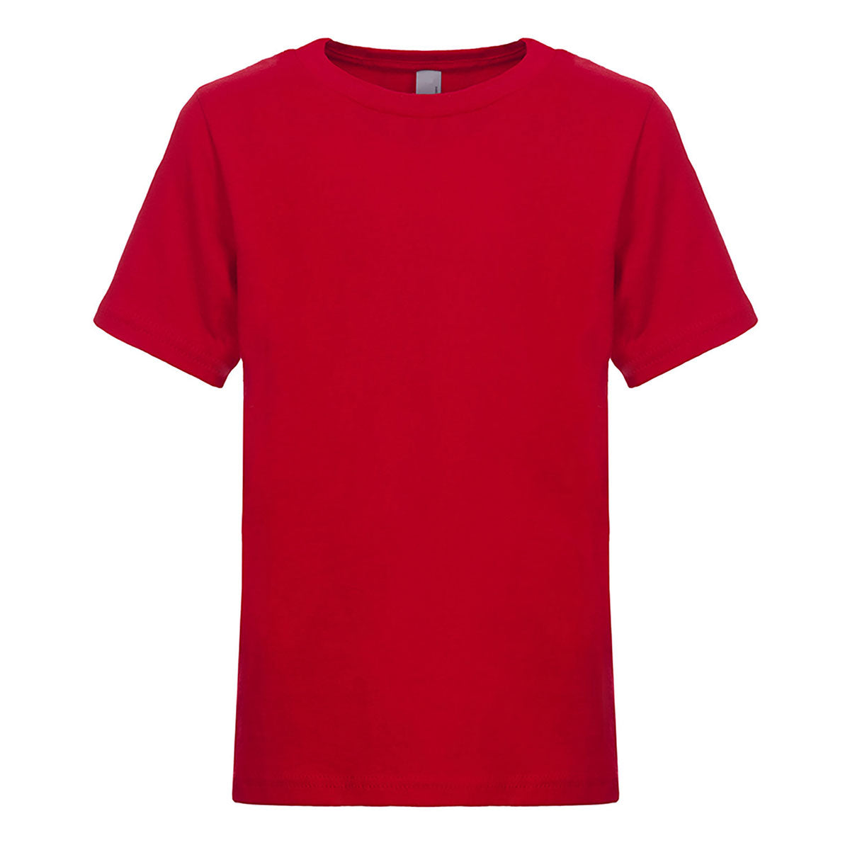 Next Level Youth Boys’ Cotton Crew - Red