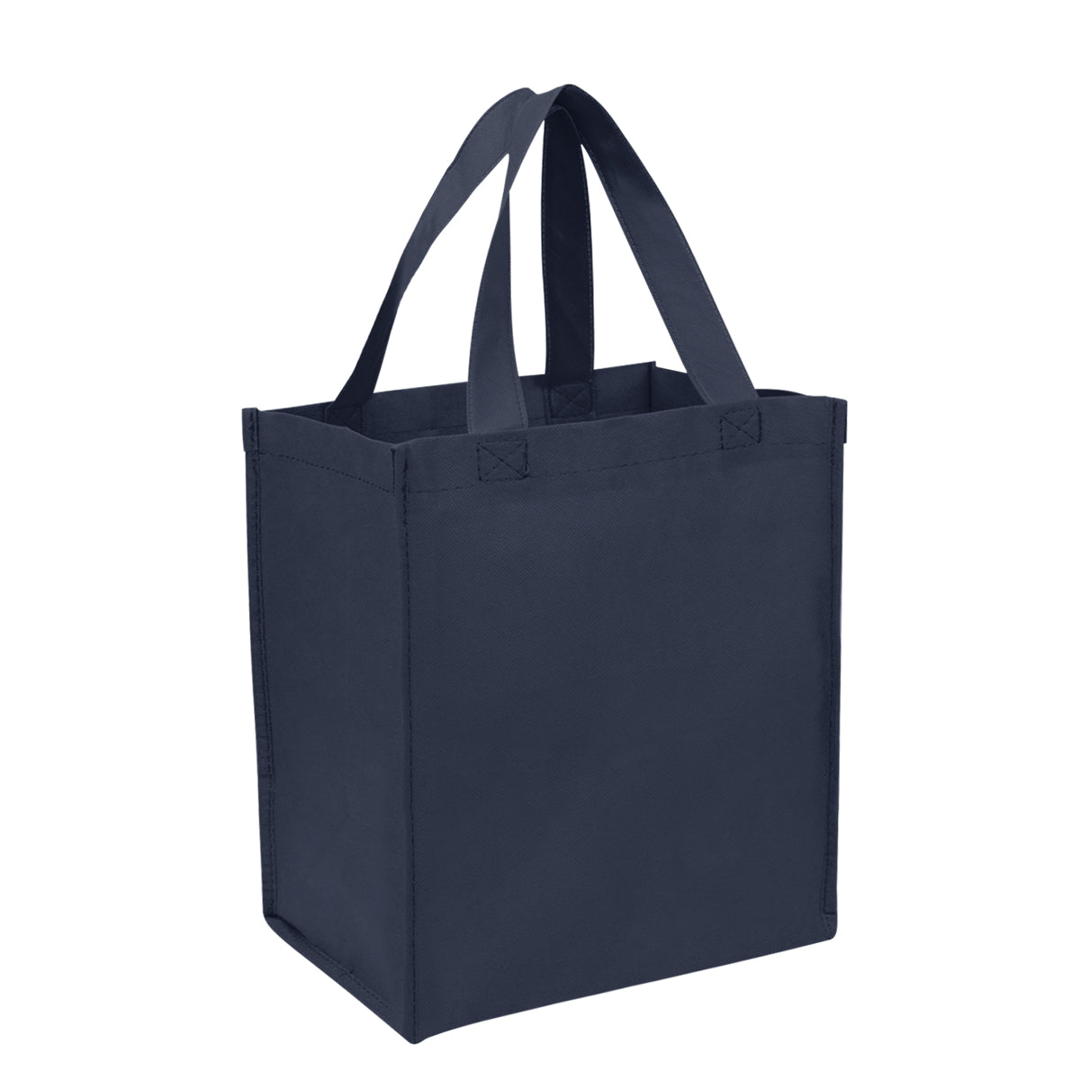 Non-Woven Shopping Tote Bag - Navy Blue