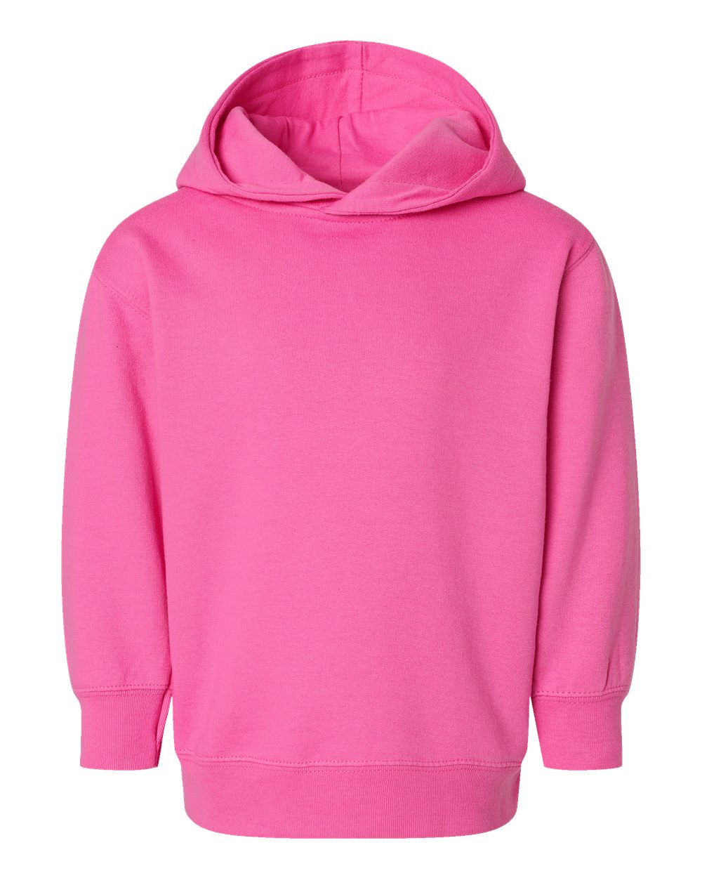 Rabbit Skins Toddler Pullover Fleece Hoodie - Raspberry