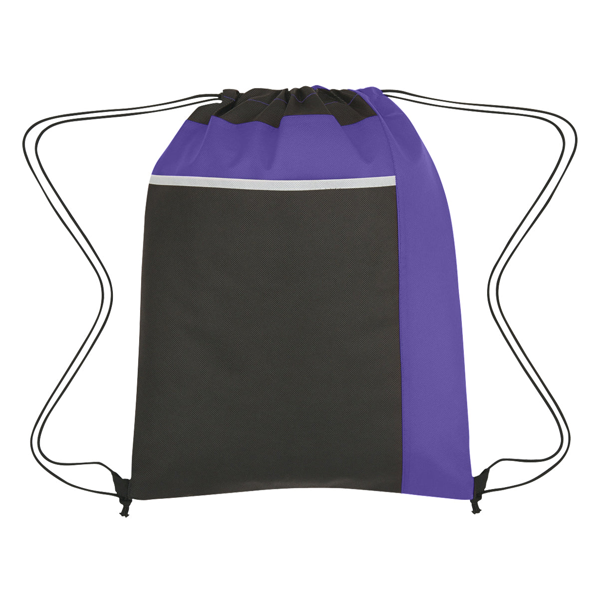 Non-Woven Pocket Sports Pack - Purple