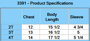 Rabbit Skins Toddler Harborside Melange Jersey T-Shirt - Specs