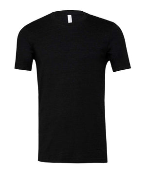 BELLA + CANVAS Unisex Triblend T-Shirt - Black Heather Triblend