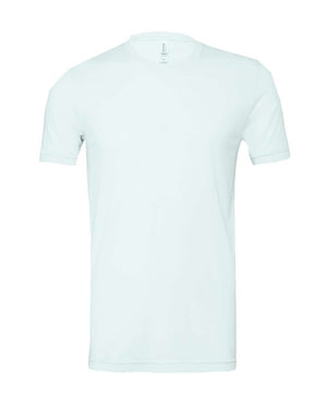 BELLA + CANVAS Unisex Triblend T-Shirt - Ice Blue Triblend