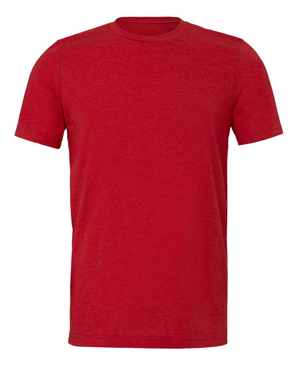 BELLA + CANVAS Unisex Triblend T-Shirt - Solid Red Triblend