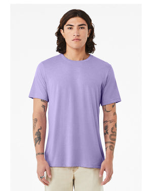 BELLA + CANVAS Unisex Triblend T-Shirt - Dark Lavender Triblend