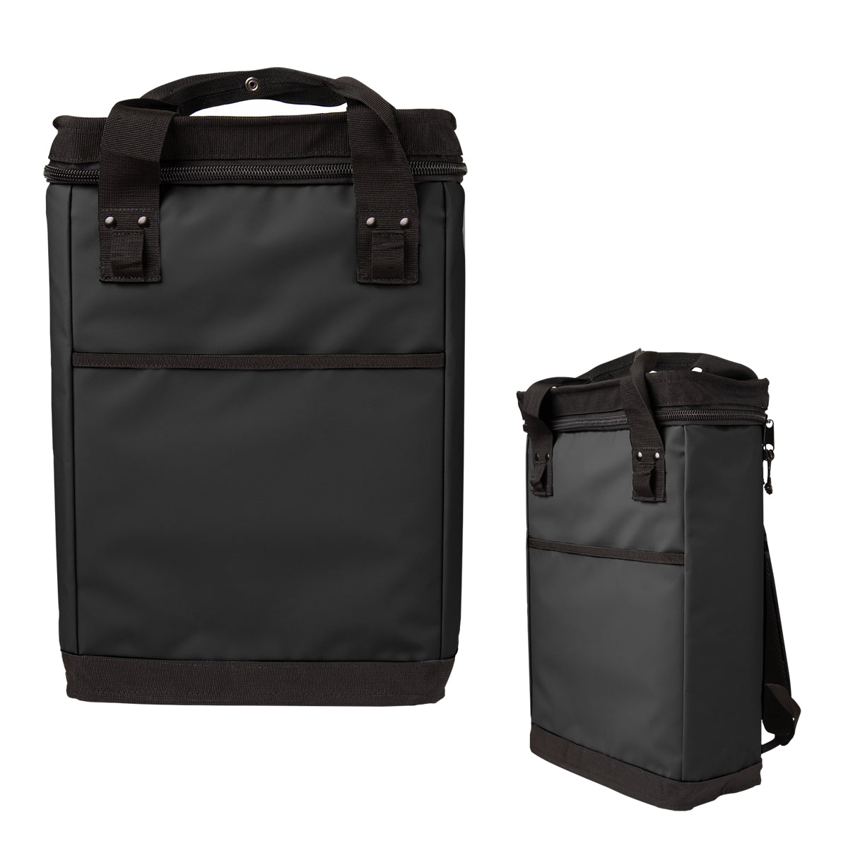 SUMMIT 24 CAN COOLER BACKPACK - Black With Black