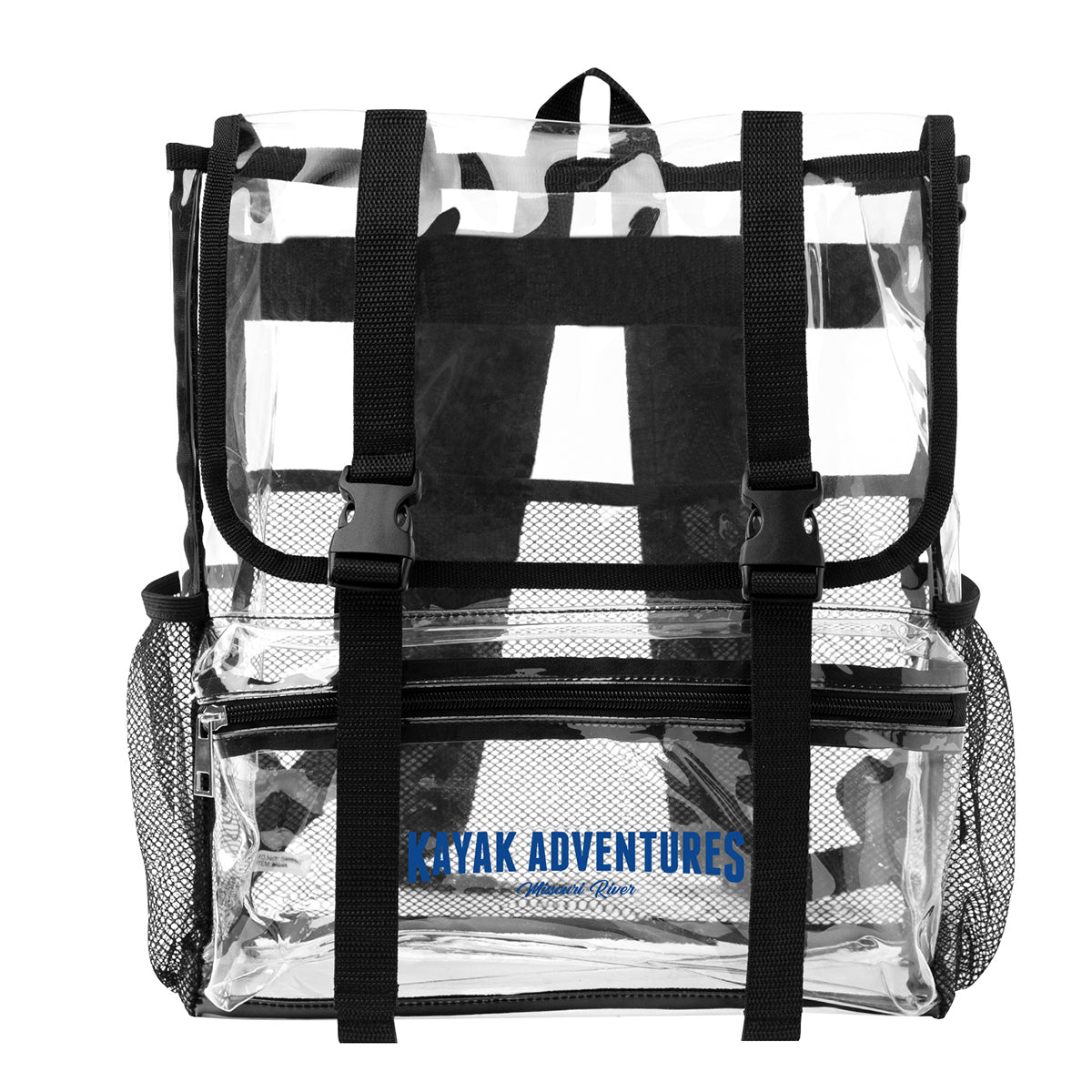 Clear Buckle Backpack